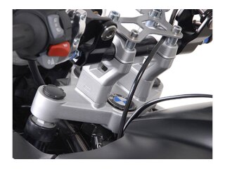 zvýšení řídítek +30 stříbrné BMW R 1200 GS /08-/ zvýšení řídítek +30 stříbrné BMW R 1200 GS /08-/