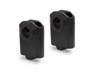 zvýšení řídítek  22 mm H = 50 mm. černý.