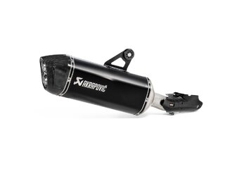 Akrapovic Slip On exhaust system Black. BMW R 1250 GS / Adv (18-).