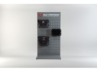 Sales display - room with equipment Theme: SLC side carrier w. products & accessories.