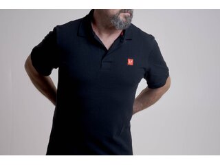 Polo shirt Core Line. Black. Men. Size XL. Polo shirt Core Line. Black. Men. Size XL.