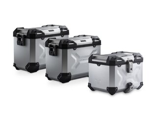 Adventure set TRAX ADV Silver. BMW R 1300 GS (23-). BMW top case holder. Adventure set TRAX ADV Silver. BMW R 1300 GS (23-). BMW top case holder.