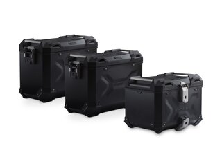 Adventure set TRAX ADV Black. BMW R 1300 GS (23-). BMW top case holder. Adventure set TRAX ADV Black. BMW R 1300 GS (23-). BMW top case holder.