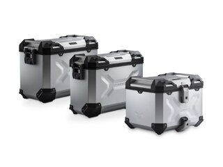 Adventure set TRAX ADV Silver. Suzuki V-Strom 1050DE (21-). Adventure set TRAX ADV Silver. Suzuki V-Strom 1050DE (21-).